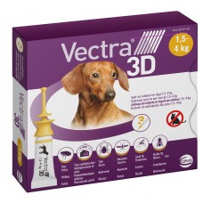CEVA ВЕКТРА 3D 1.5-4.0 кг (3 х 0,8мл)