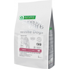 NP SC WHITE DOGS GRAIN FREE White Fish JUNIOR ALL SIZES корм для собак 4 кг.
