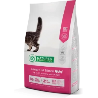 NP LARGE CAT KITTEN корм для кошенят 2 кг від Nature's Protection