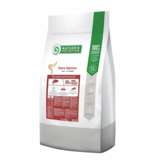 Купить Сухой корм Natures Protection Extra Salmon Adult All Breeds для взрослых собак, 18 кг от Nature's Protection — Nature's Protection для собак | Zooprostir