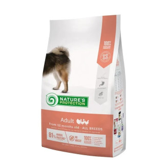 Сухой корм для взрослых собак всех пород с мясом птицы Adult All Breeds Nature’s Protection 18 кг от Nature's Protection