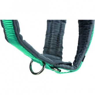 Купить Шлея Trixie Premium трекинговая для собак S 36–44 см 15 мм аква-графит от Trixie — Нейлоновые шлеи для собак | Zooprostir