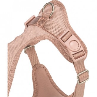 Купить Шлея Trixie Comfort мягкая для собак XXS–XS 25–35 см 15 мм светло-розовый от Trixie — Нейлоновые шлеи для собак | Zooprostir