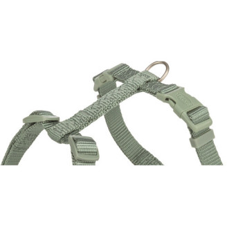 Шлея Trixie Premium H-harness для собак M–L 52–75 см 20 мм светло-зеленая от Trixie