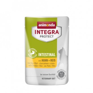 Купить Корм влажный ветеринарный для кошек Integra Protect Intestinal with Chicken + Rice при заболеваниях ЖКТ, пауч, от — Animonda влажный корм для кошек | Zooprostir