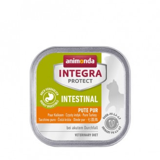 Корм влажный ветеринарный для кошек Integra Protect Intestinal Pure Turkey при заболевании ЖКТ, моно индейка, от