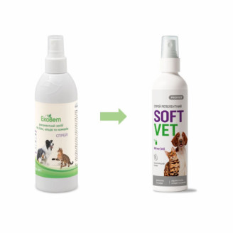Спрей PROVET SOFTVET репеллентный для кошек и собак 250 мл от ProVet
