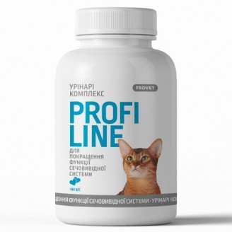 Витамины Provet Profiline для кошек, Уринары Комплекс для улучшения функции мочевыводящей системы, 180 таб. от ProVet