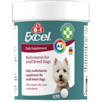 Витамины 8in1 Excel Multi Vitamin Small Breed для собак мелких пород, мультивитамин, 70 шт