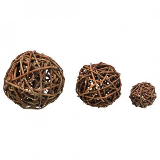 Купить Игрушка для грызунов Trixie плетеный шар, 10 см от Trixie — Игрушки для грызунов | Zooprostir