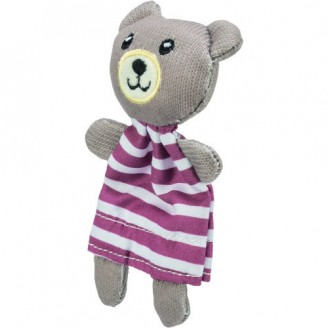 Купить Игрушка Trixie Медведь тканевая с кошачьей мятой для кошек 12 см от Trixie — Игрушки для кошек | Zooprostir