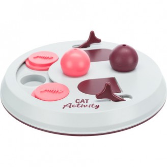 Игрушка для кошек Trixie Flip Board интерактивная светло-серая вишневая розовая, 23 см. от Trixie