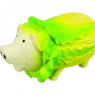 Купить Игрушка Trixie Капустная свинка латекс для собак 23 см светло-зеленая от Trixie — Игрушки из латекса | Zooprostir