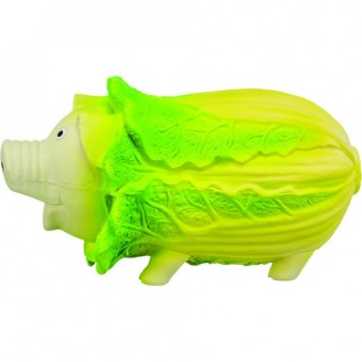 Купить Игрушка Trixie Капустная свинка латекс для собак 23 см светло-зеленая от Trixie — Игрушки из латекса | Zooprostir