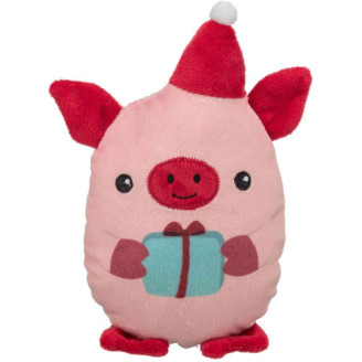Игрушка для собак Trixie Рождественская свинка плюш 19 см от Trixie