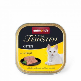 Купить Влажный корм Animonda Vom Feinsten для котят, с птицей, 100 г от Animonda — Animonda влажный корм для кошек | Zooprostir