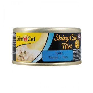 Влажный корм GimCat Shiny Cat Filet для кошек, тунец, 70 г от GimCat