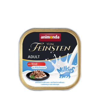Корм влажный для кошек Animonda Vom Feinsten Adult with beef in milk sauce с говядиной в молочном соусе, 100 г от Animonda