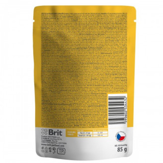 Влажный корм Brit Care Mini для собак, с филе кролика и лосося в соусе, 85 г от Brit Care