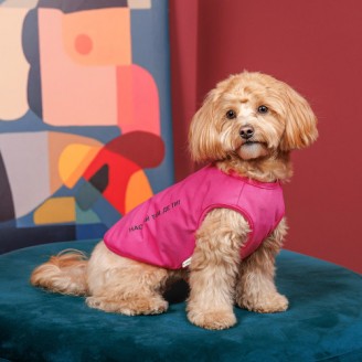 Купити Борцівка Kale ТМ Pet Fashion для собак S малина від — Одяг для собак | Zooprostir