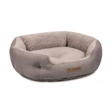 Лежак Pet Fashion Brig для собак, 58х48х20 см кофейный