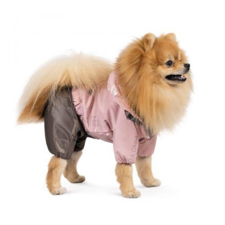 Дождевик Pet Fashion «Ariel» для девочки, размер M, розовый от Pet Fashion