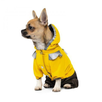 Дождевик Pet Fashion «Elsa» для девочек, размер XS2, желтый (лимитированная серия) от Pet Fashion