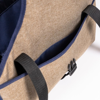 Сумка-переноска Pet Fashion Linen для собак бежевая 38х32х22 см от Pet Fashion