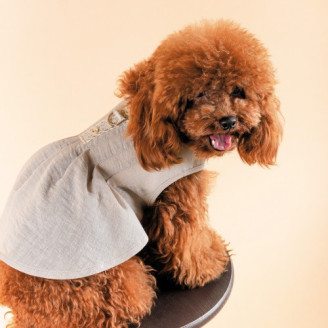 Сарафан Pet Fashion для девочек Miya светло-серый S от Pet Fashion
