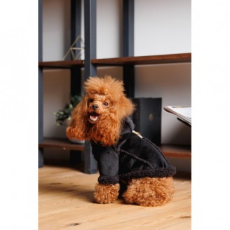 Дубленка Pet Fashion Black S для собак от Pet Fashion