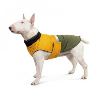 Попона Pet Fashion «Roy» для собак, розмір 3XL, хакі-гірчиця від