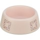 Миска Trixie керамическая для кошек 0,15 л d 12 см розовая
