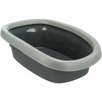 Туалет Trixie Be Eco Carlo для кошек, с рамкой, 38х17х58 см