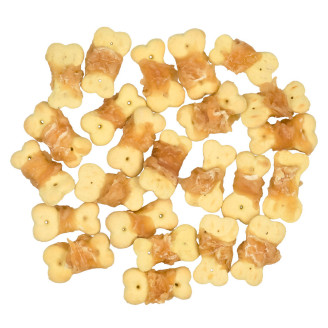 Купити Flamingo Бісквітне печиво з куркою для собак 75 GR від Flamingo — Снеки, палички, міні кістки для собак | Zooprostir