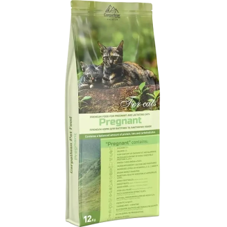 Carpathian Pet Food Pregnant для беременных, кормящих кошек 12кг от Carpathian Pet Food