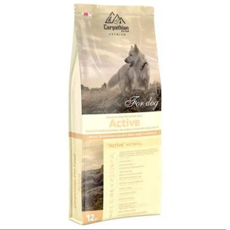 Купить Carpathian Pet Food (Карпатіян Пет Фуд) Active - Сухий корм для активних собак 12 кг от Carpathian Pet Food — Carpathian для собак | Zooprostir
