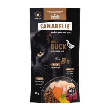 Мягкий корм Sanabelle Juicy с уткой для котов 40 г