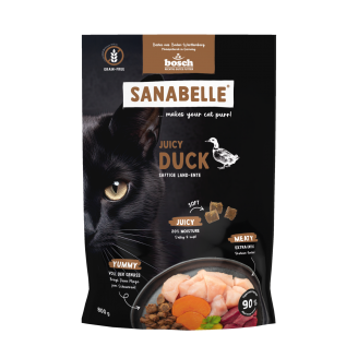 Купить Мягкий корм Sanabelle Juicy с уткой для котов 800 г от Bosch — Bosch Sanabelle (Санабель) | Zooprostir