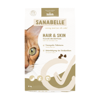 Купить Сухой корм для кошек Bosch Sanabelle Hair & Skin 8 кг от Bosch — Bosch Sanabelle (Санабель) | Zooprostir