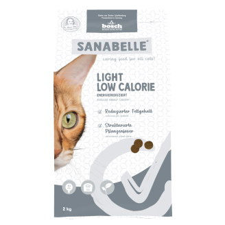 Купить Сухой корм для кошек Bosch Sanabelle Light 2 кг от Bosch — Bosch Sanabelle (Санабель) | Zooprostir