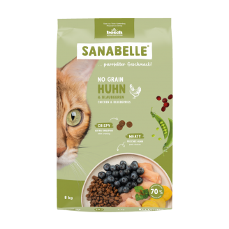 Купить Сухой корм для кошек Bosch Sanabelle No Grain 8 кг от Bosch — Bosch Sanabelle (Санабель) | Zooprostir