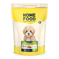 Сухой корм для щенков ягненок и рис Home Food Puppy Mini гипоаллергенный 1.6 кг