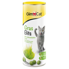 GimCat GrasBits 710шт х 425г для кошек витаминизированные таблетки с травой
