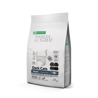 Купить Сухой корм для котов с темной окраской шерсти с сельдью 7 кг от Nature's Protection — Nature's Protection для котов | Zooprostir