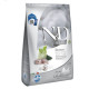 Фарміна сухий корм N&D Grain Free WHITE ADULT MINI для собак з білою шерстю з сібасом, спіруліною та фенхелем, 5 кг 44990