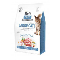 Сухий корм Brit Care Cat GF Large Power & Vitality для котів великих порід, качка та курка, 400 г