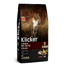 Сухой корм Klicker Холистик беззерновой для стерилизованных кошек с курицей 1кг.
