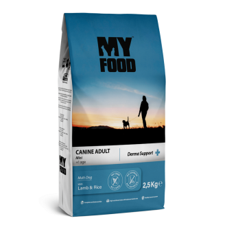Сухой Корм Myfood Суперпремиум для взрослых собак малых пород с Ягненком и Рисом 2,5 кг от Myfood
