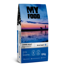 Сухий Корм Myfood Суперпреміум для дорослих собак середніх та великих порід з Ягням та Рисом 12 кг