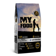 Сухий корм MyFood Суперпреміум Light для стерилізованих собак з Ягням і Рисом 12 кг
